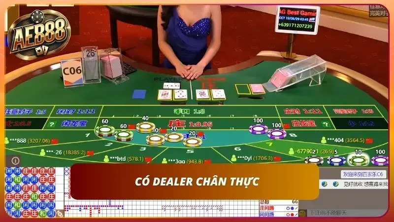 Cách Chơi Baccarat Cho Người Mới Bắt Đầu - Tất Tần Tật A-Z 3 Sòng bài có dealer chuyên nghiệp